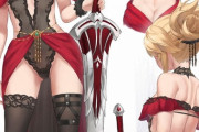 【FGO】セクシードレスナモーさんイラスト！！　セクシーなモーさん好きです！