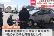 【悲報】プリウスミサイル発生　勲章の所持確認できず運転手77歳を逮捕「4歳の女の子が死亡、母子はねたあとバックし再び女児をひいたか」