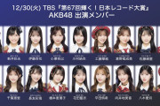【12/30(火) 今夜 17:30～】AKB48-TBS「第67回 輝く日本レコード大賞」出演 【Oh my pumpkin!・恋チュン 披露】