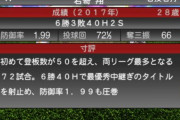 【プロスピA】2年前の成績でTSにされる岩嵜…