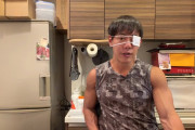 【悲報】堀大輔、1日30分睡眠を5日間やってみた結果、目の充血が隠しきれず眼帯をつけ始める