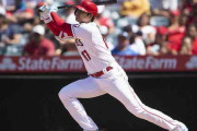 大谷翔平が3試合連続の自己最多23号2ラン 両リーグトップタイに並ぶ