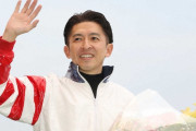 福永祐一　チューリップ賞にて誘導馬に騎乗