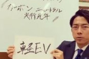 小泉進次郎「今年も『気候変動』への取り組みにしっかり関わっていきます！」