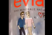 ミネラルウォーターで知られるevian、同性愛を批判するツイートに八頭身モナーで煽る「アカウント消せ」