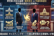 【日曜討論で大喧嘩】国民・榛葉 「(衆参合わせて)野党第1党」、中道・小川「衆議院では(野党)第1会派」