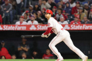 2022大谷翔平 .252 6本(ア・リーグ8位) 21打点(ア・リーグ5位)