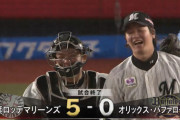 9月14日　ロッテ５－０オリックス　先発二木が僅か3安打に抑える無四球完封勝利！打線も一発攻勢で援護し3タテ達成！
