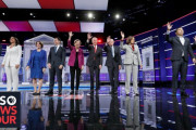 米民主党の大統領候補者討論会…参加有色人種が一名のみで批判の的に…