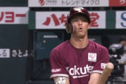 楽天辰巳、SB杉山の157キロにビビるwwwww