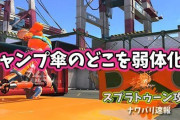 【スプラトゥーン2】キャンプ弱体化して欲しいイカはどこをすればいいと思ってるわけ？！