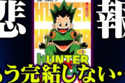 【悲報】HUNTER×HUNTERさん、せっかく再開しても低学歴が「理解できない！つまらん！」と叩くせいで萎えたか、全く描かなくなる