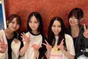 【STU48】原田清花と岡田あずみの出演舞台を石田みなみと沖侑果が観劇する