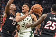 【NBA】ヤニスがチートすぎる！前半のリードを許すもMILがMIAに逆転勝ち