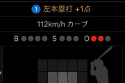 今日の広島戦で巨人･田口が菊池にHRを打たれたボール･･･
