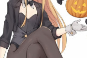 【FGO】こぱか三の魔女仮装したアビーちゃんイラスト！！　仮装アビーちゃん可愛すぎるんですけど////////
