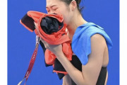 【五輪競泳】涙の池江璃花子さん、最後のメッセージがこちら・・・