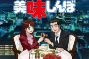 【謎】アニメの美味しんぼ、場面転換で東西新聞社が映る時に必ず車のクラクションが鳴る