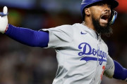 テオスカー・ヘルナンデスさん、3年6000万ドルのバーゲン価格でドジャースと契約延長の可能性も