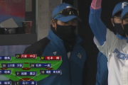【速報】新庄監督、3回に急遽万波と松本の守備位置を入れ替える