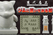【話題】『ポケモン』トレーナーを見守り続けたあの「ジムに置いてある石像」が陶器になって登場！！2体1セットの商品で飾りとして楽しめるほか、塩・胡椒入れとしても使える優れものとなっているぞ！！