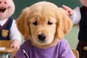 【動画】学校でいじめに遭っていた子犬のハートフルな物語が話題に