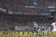巨人39度目の優勝←ファンは何回優勝体感できてんだよ…