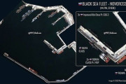 ロシア黒海艦隊、戦力をクリミア半島から東方向に移動、防御態勢を強化…英国防省分析！