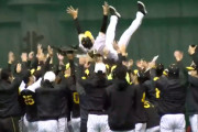 【感動】阪神・矢野監督、シーズン前に胴上げwww