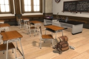 【FF14】7.1でリアルすぎる学校の机や椅子、黒板家具が実装でハウジング勢歓喜！これで学校ハウジングが捗る！