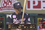 今年のロッテ荻野の成績やばない？