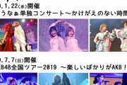 去年のAKB48全国ツアーがひっそりと円盤化されていた件