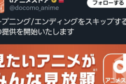 【悲報】dアニメストア「OP・EDのスキップ機能つけました」←作品に失礼すぎると炎上