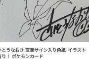 『ポケカ』イラストレーター・さいとう なおき氏が、組織的な取り囲みや待ち伏せ被害を報告…高額転売されるサインカード目当てか