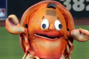 【悲報】MLBのマスコット、キモすぎる