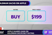 米国：ゴールドマンサックスがアップルに高評価レーティング、株価急上昇へ[海外の反応]