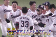 ヤクルトがサヨナラ勝ちで優勝決定！！！！最後はルーキーの丸山が決めた！！！！！！