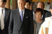 李登輝。訪日で悲願の靖国参拝を果たした際、記者達に「60年以上会っていない兄が靖國にいてその弟が東京に来ている。貴方が私の立場ならどうするか。」