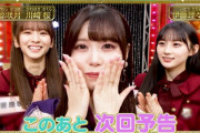 【乃木坂46】菅原咲月と川﨑桜、伊藤理々杏のプロフェッショナルぶりに圧倒される・・・