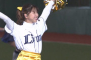 ももクロ玉井詩織さんが始球式！
