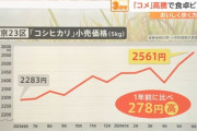 【悲報】 米、値上げ