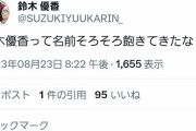 【朗報？】鈴木優香さん、改名か！？
