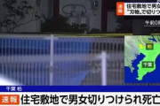 【悲報】通り魔が各地で突然出没　マックに続き神戸で40女性逮捕→今度は千葉で男女が刺され両者死亡、犯人逃走(近くで8棟火災)