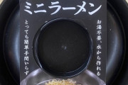 【悲報】ワイ、ダイソーのミニラーメンで騙されてしまう……