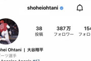【速報】大谷翔平さんのインスタ、遂に限界突破へｗｗｗｗｗｗｗｗｗ