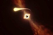 ブラックホールが星のみ込む「スパゲティ化現象」…欧州研究班がイメージ画像を公開！