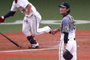 阪神先発の藤浪は４回７安打２失点で降板