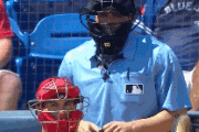 【MLB】審判からボールを受け取り損ねたリアルミュート、審判侮辱罪で退場