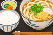 ラーメンでご飯を食う←ある　うどんでご飯を食う←ない
