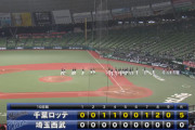 ロッテ、岩下－小野－佐々木千隼－東妻のリレーで今季初完封という事実